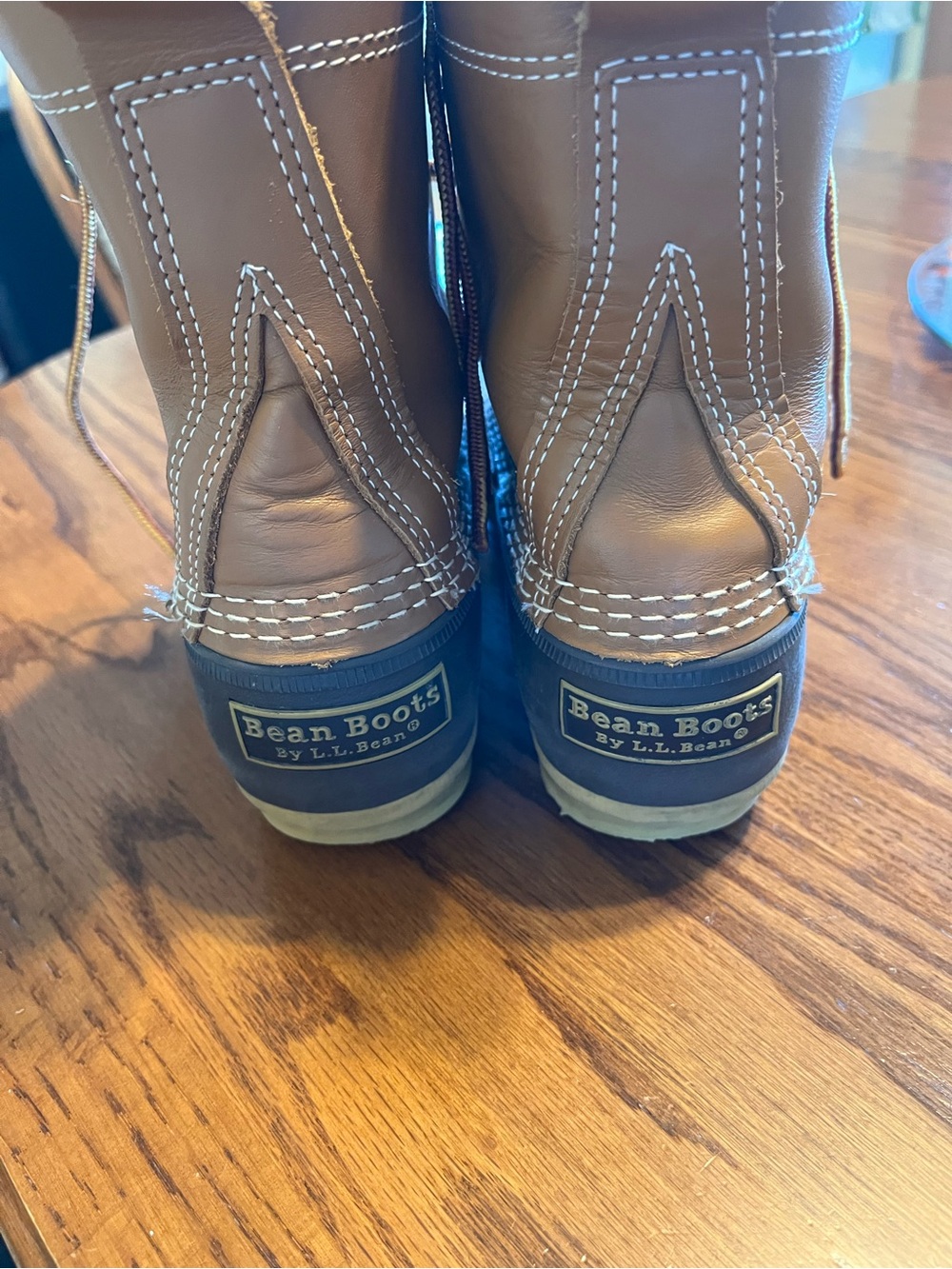 L.L. Bean Women’s Brown Leather Bean Boots
